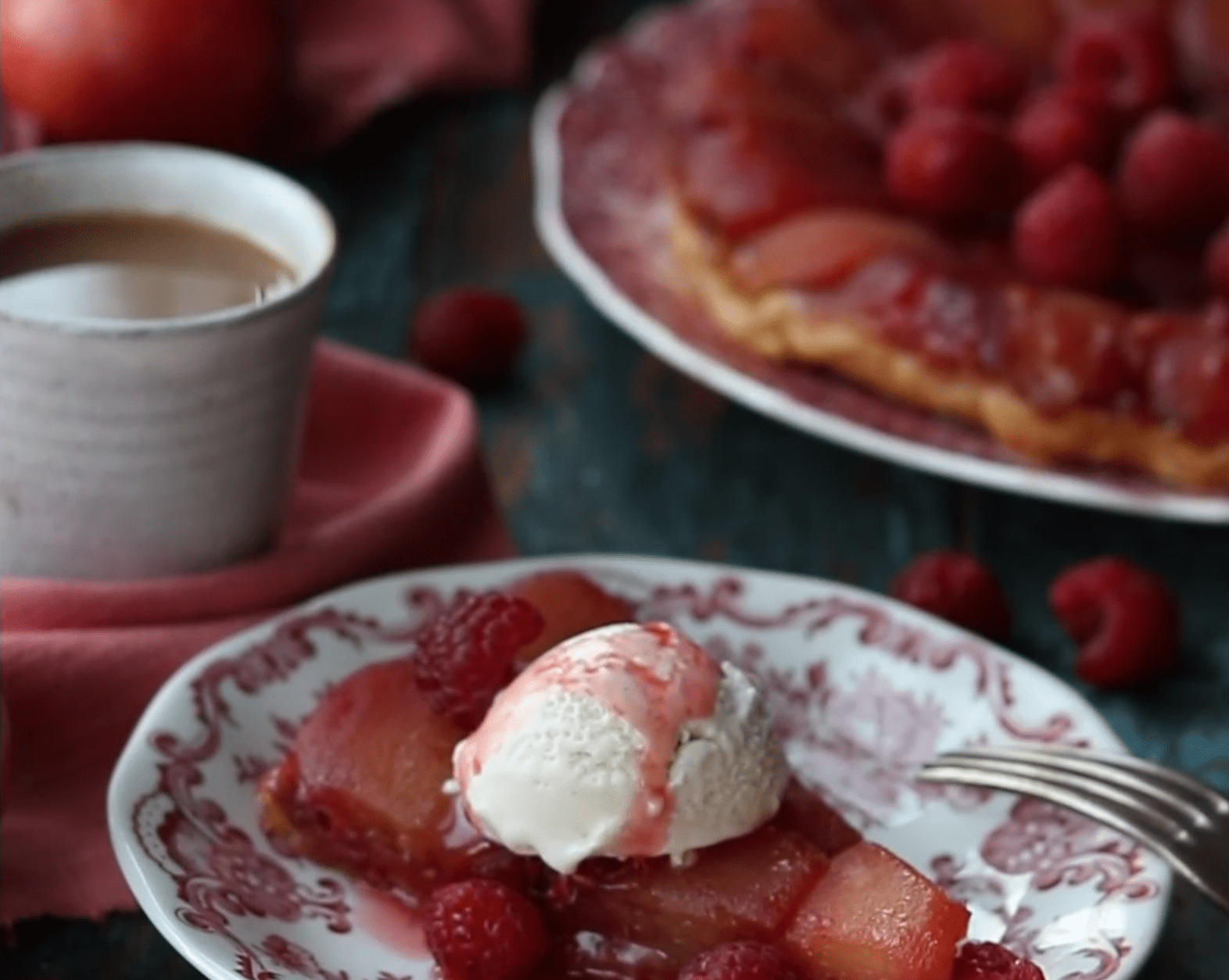 Apple Raspberry Tart Jazz Apple & Raspberry Tart Tatin - JAZZ Apple UK