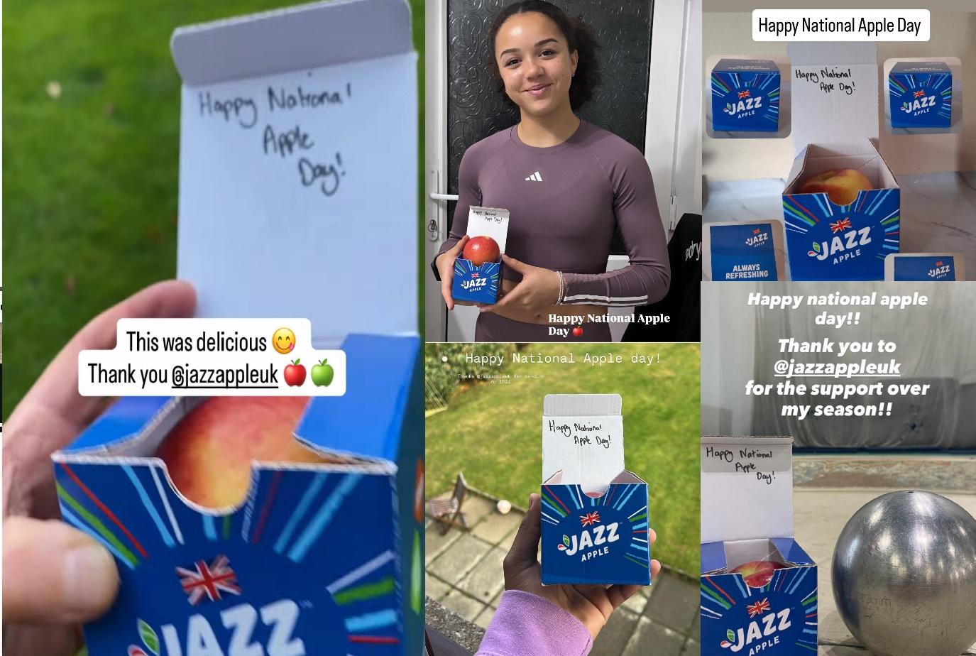 Foundation Stars Get Behind National Apple Day Celebrations