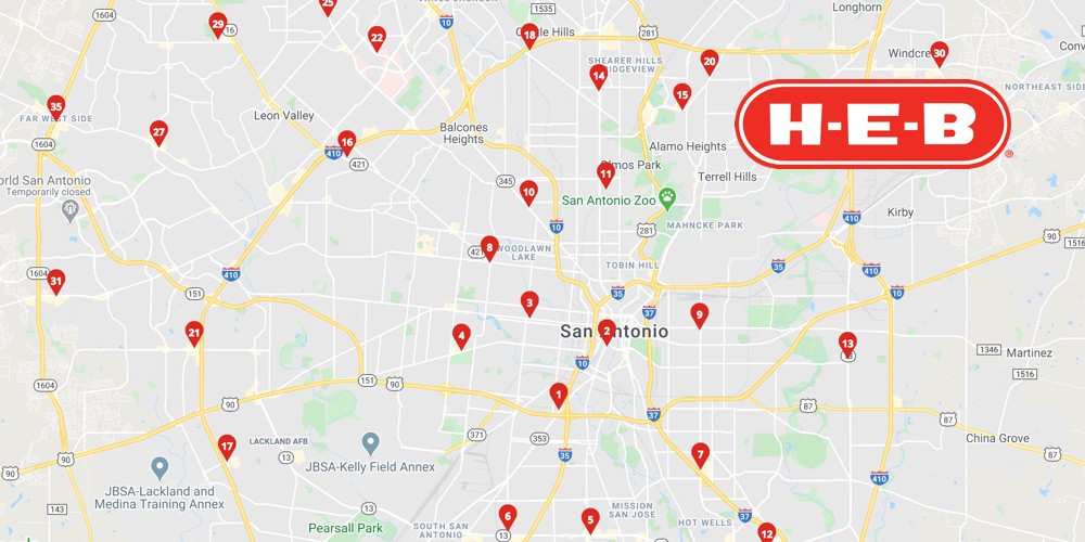 Heb Locations Map