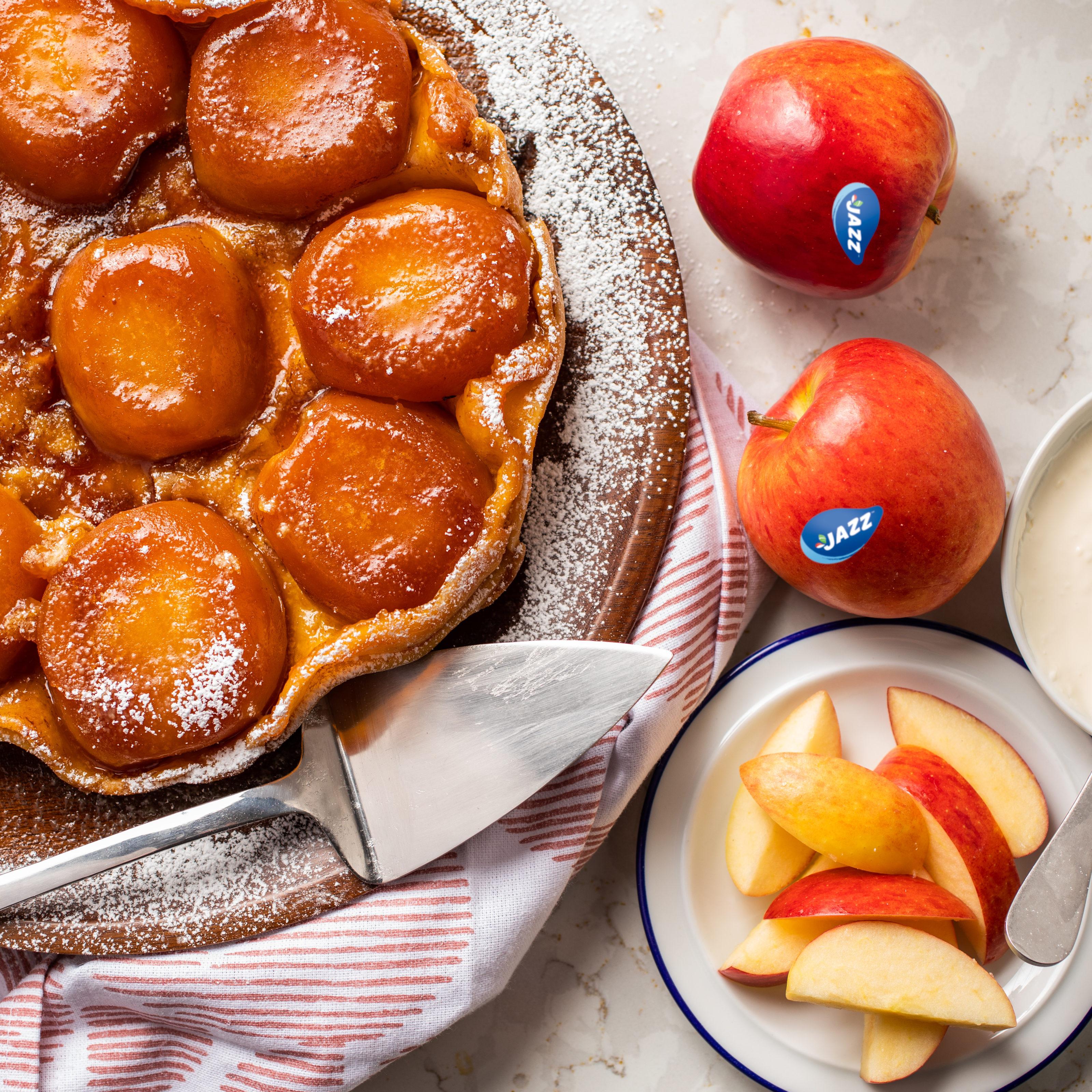 Upside Down JAZZ™ Apple Tart